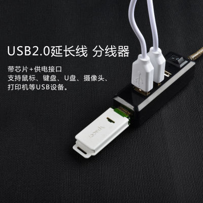 2023 จัดส่งฟรี USB สายต่อ 5 ข้าว USB เครื่องแยกสาย 4 เครื่องขยายสัญญาณพอร์ต HUB ความยาวระยะไกลความเร็วสูง 10