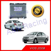 หม้อน้ำ รถยนต์ โตโยต้า วีออส รุ่น2 เกียร์ออโต้ ปี 2006-2012 หม้อน้ำ Vios 001055