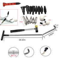 เครื่องมือบุ๋ม Paintless Dent Repair Tool Rods Tools Dent Puller Car Dent Removal With Replaceable Repair Head