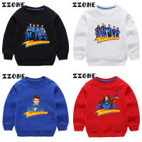 Kids Sweatshirts The Thundermans Shows Print Children Hoodies Casual Girls Boys Clothes Spring Autumn Baby Pullover Tops