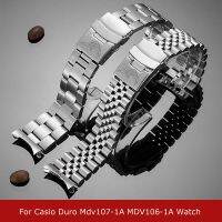 3 Styles Diving Metal Duro Mdv107-1A MDV106-1A Wristband Watchband Parts 22mm