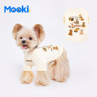 mooki เสื้อผ้าสัตว์เลี้ยงฤดูร้อนบางสุนัขขนาดเล็ก Bichuma Yorkshire Teddy แมวและเสื้อผ้าสุนัขขายส่ง