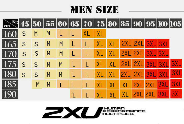 เสื้อรัดกล้ามเนื้อ-2xu-men-compression-black-black