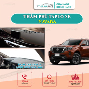 Thảm taplo Nissan Navara bằng lông Cừu 3 lớp hoặc Da Cacbon