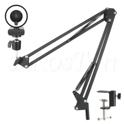 Autofocus HD 2K Webcam Light Stand USB 1080P Web Camera with Microphone for PC Computer Camera with Ring Light Tripod Web Cam