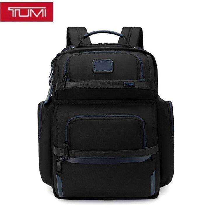 ☞TUMI☜ Tuming Backpack Business Men's Bag Alpha3 Ballistic Nylon