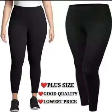 DressQueen--Plus Size Leggings (30-38）Large - 4XL COD Cotton