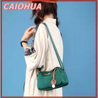 CAIOHUA กันน้ำกันน้ำได้ กระเป๋า Crossbody จุได้มาก ไนลอนทำจากไนลอน กระเป๋าสะพายไหล่แบบสบายๆ ของใหม่ คุณภาพสูงมาก กระเป๋าถือแบบถือ สำหรับผู้หญิง