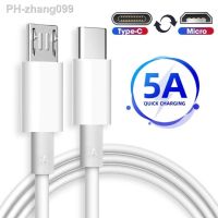 USB Type C to Micro USB Cable Fast Charging USB C Adapter Cord for Samsung Huawei MacBook Pro OTG Mobile Phone Data Cables