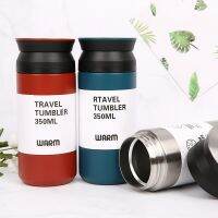 350ml500ml Stainless Steel Coffee Mug Portable Car Thermal Bottle