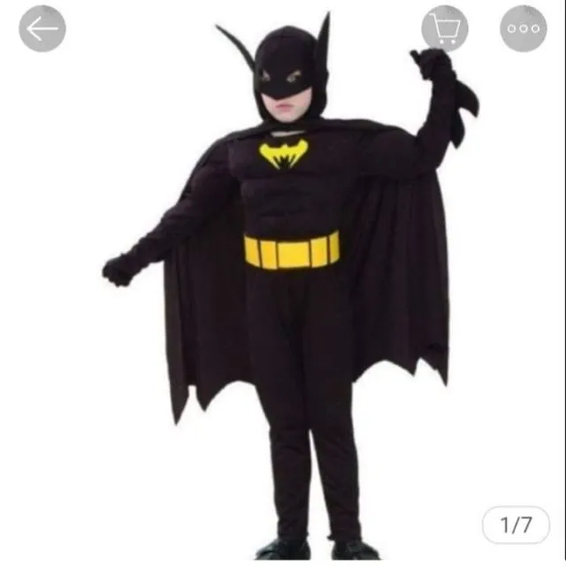 Performance Skirt damit ng mga bata Magandang palda Lahat ng mga bata ay  tulad ng mga palda Muscle Batman (black or Blue) Costume For Kids(4-10yrs  old) | Lazada PH