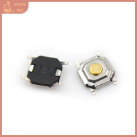 ? TOOL 20pcs 4*4*1.5mm LIGHT TOUCH SWITCH ON/OFF ปุ่ม Micro Switch SMD 4Pin สวิตช์