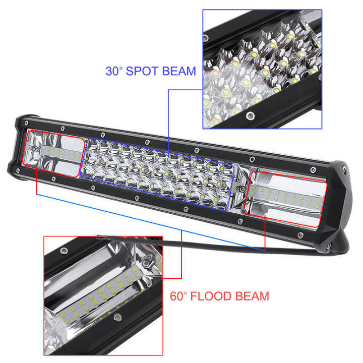 1pcs-7d-16นิ้ว360w-รถ-led-work-light-bar-triple-row-spot-flood-combo-offroad-light-ขับรถโคมไฟ-fit-สำหรับรถบรรทุก-suv-4x4-4wd-atv