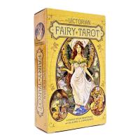 Victorian Fairy Tarot Cards Pocket Sized Tarot English Version Fun Deck Table Fate Board Games Playing For Party 78 Cards great gift