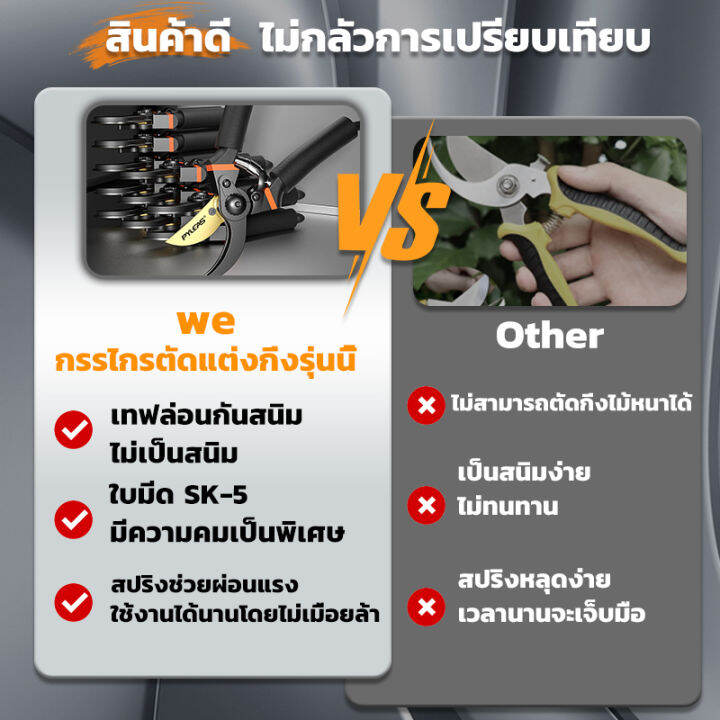 ผลิตจากเยอรมัน-sk-5-เกรด-sss-คม-กรรไกรตัดกิ่ง-กรรไกรตัดกิ่งไม้-กรรไกรแต่งกิ่ง-กันไกรตัดกิ่ง-เครื่องมือทำสวน-pruning-shears-คีมตัดกิ่งไม้-ครีมตัดกิ่งไม้-กรรไกรตัดแต่งกิ่งไม้-กันไกรตัดกิ่งไม้-กรรไกรตัดห