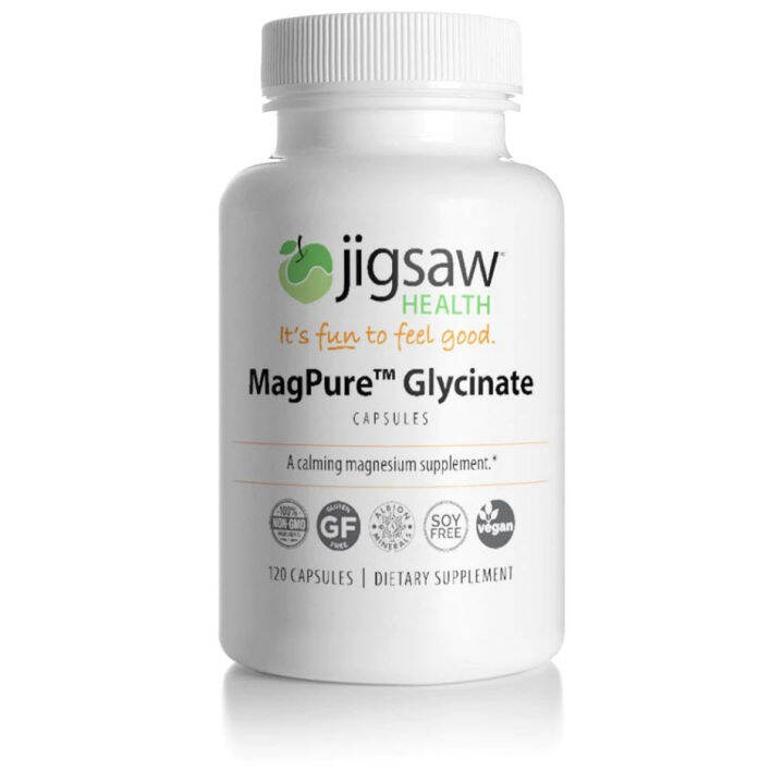 Jigsaw Health MagPure Glycinate 120ct Lazada Singapore