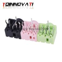 100Pcs 3.5mm 0357-5P Female Audio Connector PJ317 5Pin DIP Headphone Jack Socket PJ-317 pink green blue black