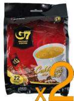 กาแฟ G7 3in1 Instant Coffee จีเซเว่นกาแฟทรีอินวันจุงเหงียน 16ก.x 22ซอง (2แพค)