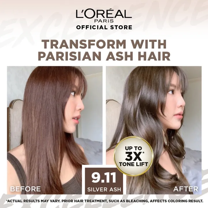HAIRCOLOR LOREAL Excellence Fashion Cool Ash Silver Ash | Lazada PH HAIRCOLOR LOREAL Excellence Fashion Cool Ash Silver Ash | Lazada PH