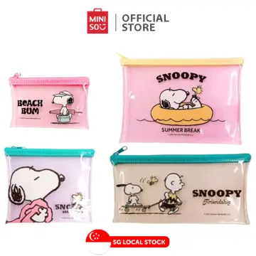 Miniso Snoopy's Summer Vacation Series 3-Piece Food Storage