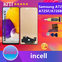 For samsung A72/A725F/A726B LCD Display จอ + ทัช Samsung galaxy A72/A725F/A726B (ปรับแสงได้/incell)