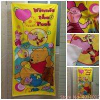 ◆ Cartoon Disney Winnie Pool Cut Bear Stitch Cute Baby Beach Bath Towel Absorbent Microfibre Children Swimming Towels 75x150cm