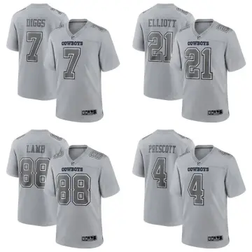 Nike Tony Pollard Dallas Cowboys Men's Legend Gray Inverted Jersey