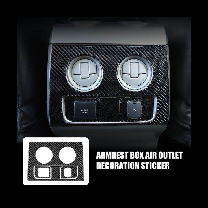 car-rear-air-outlet-cover-trim-decoration-stickers-for-ford-f150-2009-2014-interior-accessories-soft-carbon-fiber