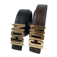 Mens Luxury Designer Belts ICON Buckle for Male Trouser Jeans Faux Leather Modeling Strap Casual Business Waistband Office 365