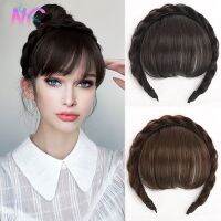 New Concubine Synthetic Headband With Bangs Sideburns In Womens Resistant Wig Braid