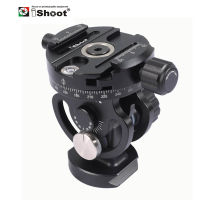 I 2D 360 Panoramic Panorama Ball Head For Camera Tripod Monopod Ballhead Quick Release Plate Monpod Head 2-Way