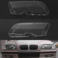 For-BMW 4 Door E46 3 Series 1998-2001 Headlight Shell Lamp Shade Transparent Lens Cover Headlight Cover