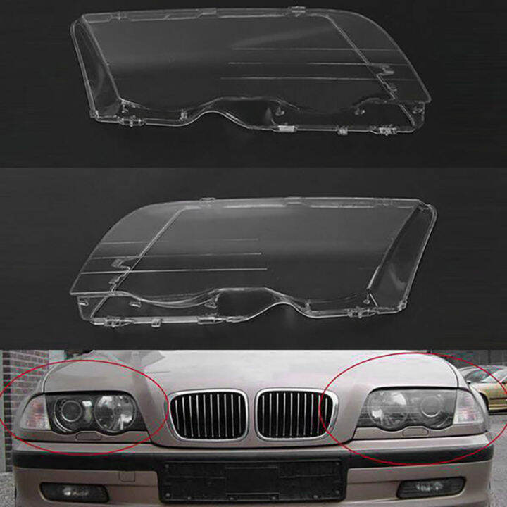 for-bmw-4-door-e46-3-series-1998-2001-headlight-shell-lamp-shade-transparent-lens-cover-headlight-cover