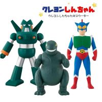 【CW】Famous Anime Characters Crayon Shin-chan Monster Kondam Robot Akushon kamen Model Action Figure Child Toy Gift