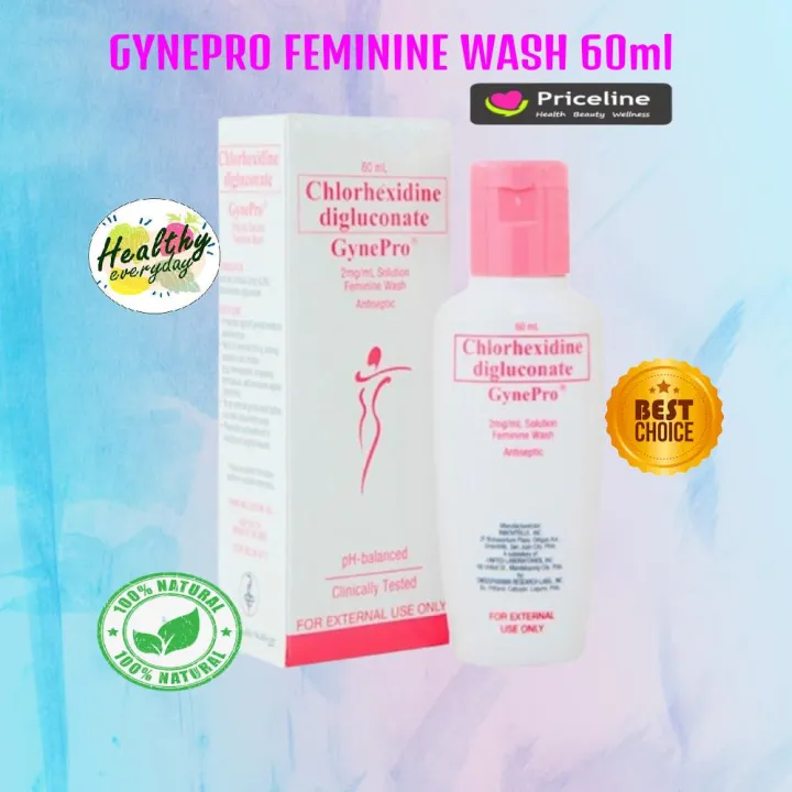 GYNEPRO FEMININE WASH Chlorhexidine Digluconate Sol 2mg/ml 60ml Lazada PH
