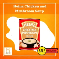 พร้อมส่ง Heinz Chicken and Mushroom Soup 400g ไฮนซ์ ซุปไก่ผสมเห็ดพร้อมบริโภค 400g เก็บปลายทางได้