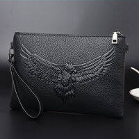 Men Clutches Luxury Weddings Wallet Office Designer Bag Business Messenger Original Boy Passport Sacoche Homme Clutches ZZ50SB