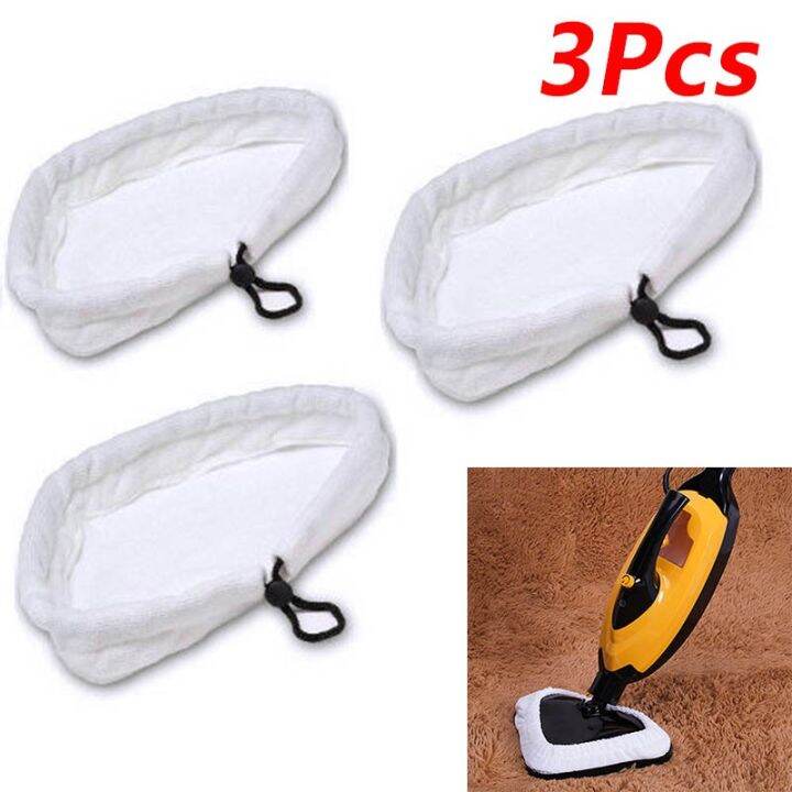 CH 3 X Microfibre Cloths For Universal Cleaning Pad Steam Floor Mop
