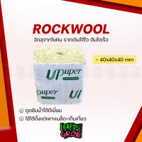 ใหม่！ UPuper ROCKWOOL ร็อควูล 4*4*4 cm  วัสดุใยหินปลูกต้นไม้ ระบบไร้ดิน เพาะเมล็ด - เก็บเกี่ยว ต้นเจริญเติบโตได้ดี