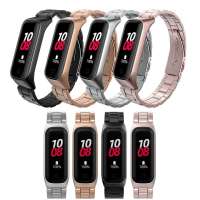 นาฬิกาข้อมือสายเหล็กสแตนเลสสำหรับ Galaxy Fit 2สายรัดข้อมือสายรัดข้อมือโลหะสำหรับ Galaxy Fit2อุปกรณ์เสริมอัจฉริยะ R220