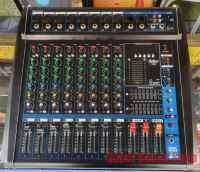 เพาเวอร์ มิกเซอร์ 8 ช่อง ยี้ห้อ HOTROCK รุ่น DM8 พาวเวอร์แอมป์ MIXER มีแอมป์ในตัว เอฟเฟกแท้ USB บูธูท กำลังขับ 600W×600W