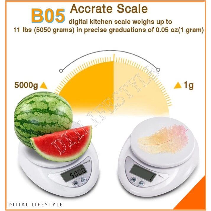 Kitchen electronic scale Food baking scale B05 Home coffee