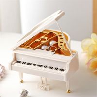 Creative Mistery Box Spirit Box Piano Model Metal Antique Musical Boxes Gifts For My Girlfriend Music Box Home Decoration