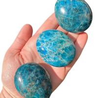 หินปาล์มแร่ธาตุสีน้ำเงินแร่ธาตุสีน้ำเงินหินที่มีเกล็ดหินแร่ธาตุสีน้ำเงินคริสตัล-หินแร่ธาตุสีน้ำเงิน-คริสตัลและหินบำบัด