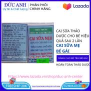 Thuoc cai sữa cho bé trai bé gái - cai sữa ngay sau 2 ngày