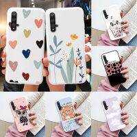 【CC】 Flowers Funda 20 Capa 20i Honor20 Soft Silicone Back Cover Coque