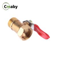 ◈► 1PC Brass Mini Shut Off Ball Valve 1/4 39; 39; 3/8 39; 39; 1/2 39; 39; Female to Male BSP Threaded Air Water Oil Flow Control Plumbing Fitting