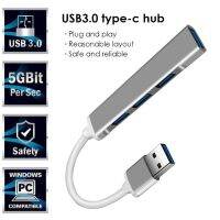 【LZ】♦ஐ  Eayburst-usb 3.0 tipo-c hub adaptador 5 s 4 portas divisor para pc acessórios de computador