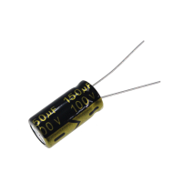 100PCS 150UF 100V 150MFD 100โวลต์10*20Mm อลูมิเนียม Electrolytic Capacitor 150mf100v 100v150mf 150uf100v 100v150uf