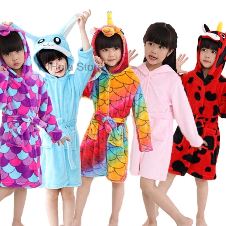xiaoli-clothing-สาวเสื้อคลุมอาบน้ำคลุมด้วยผ้า-kigurumi-สายรุ้งยูนิคอร์นอะนิเมะการ์ตูนผ้าขนหนูชายหาดเด็ก39-s-ชุดนอนเด็กเด็กเสื้อคลุมอาบน้ำชุดนอนเด็ก